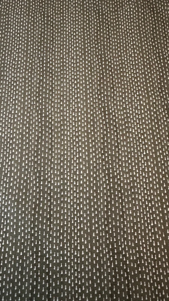 Maresca Textiles Kantha Fabric: Oyster Linen/Cotton 5 1/2 Yards - Image 4 of 4