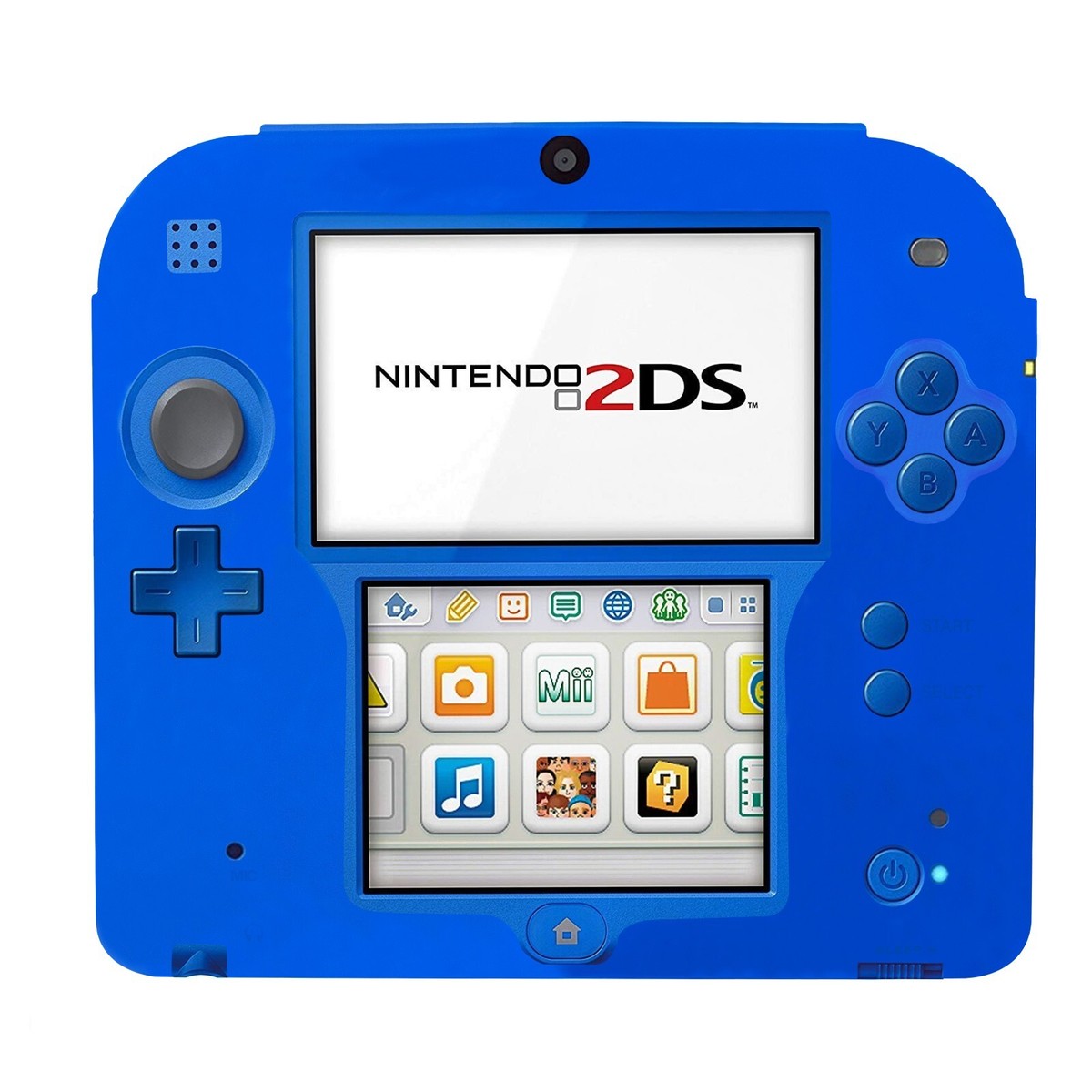 PDP Silicone Case/Cover for Nintendo 2DS (Blue) [video game