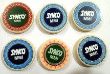 Synco Man Made Ivory Carrom Striker