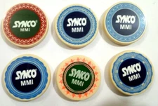 Synco Man Made Ivory Carrom Striker