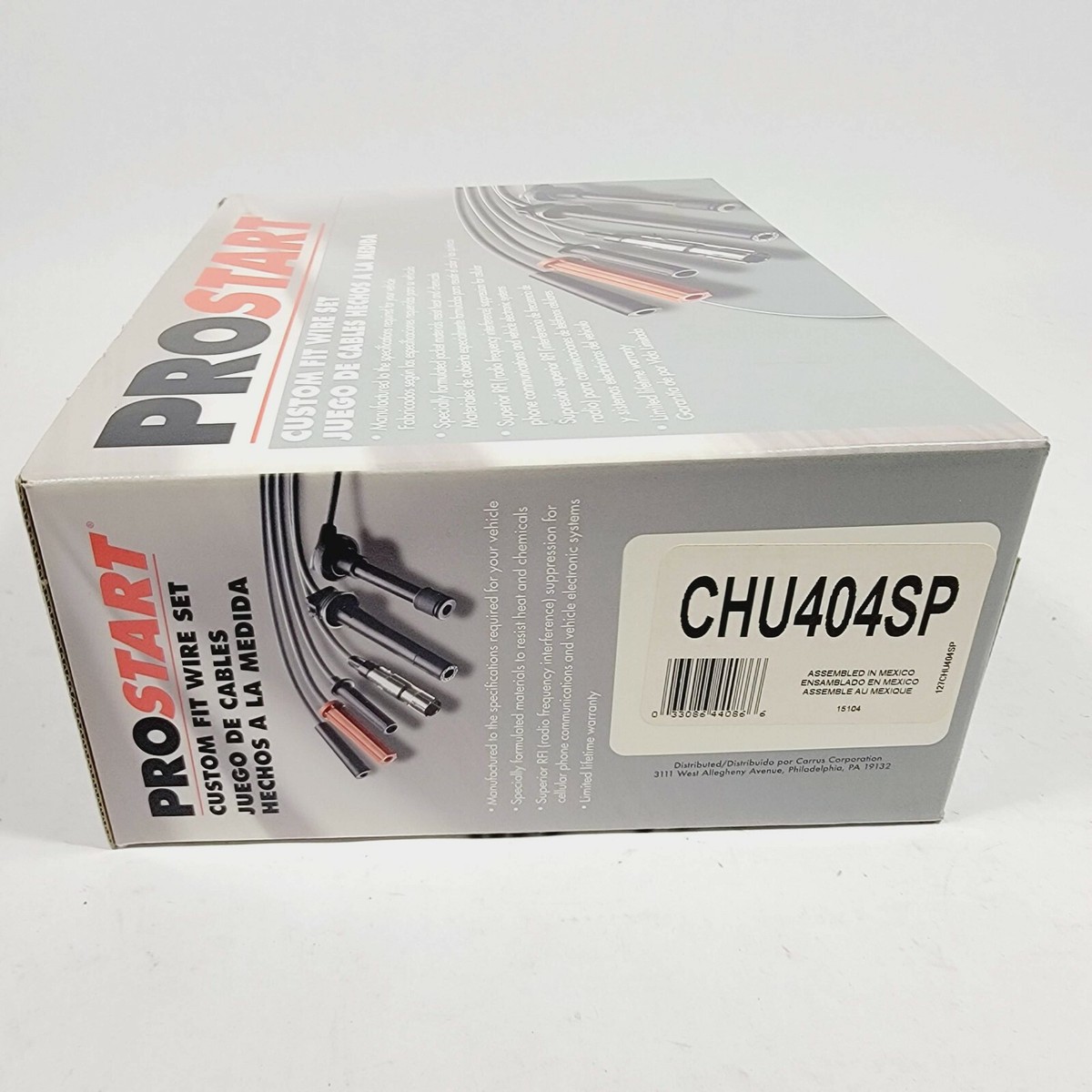 Spark Plug Wire Set BWD CHU404SP fits 1993 Toyota Corolla 1.6L-L4