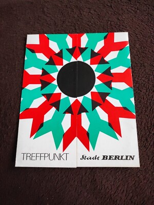Speisekarte Treffpunkt Berlin 1981