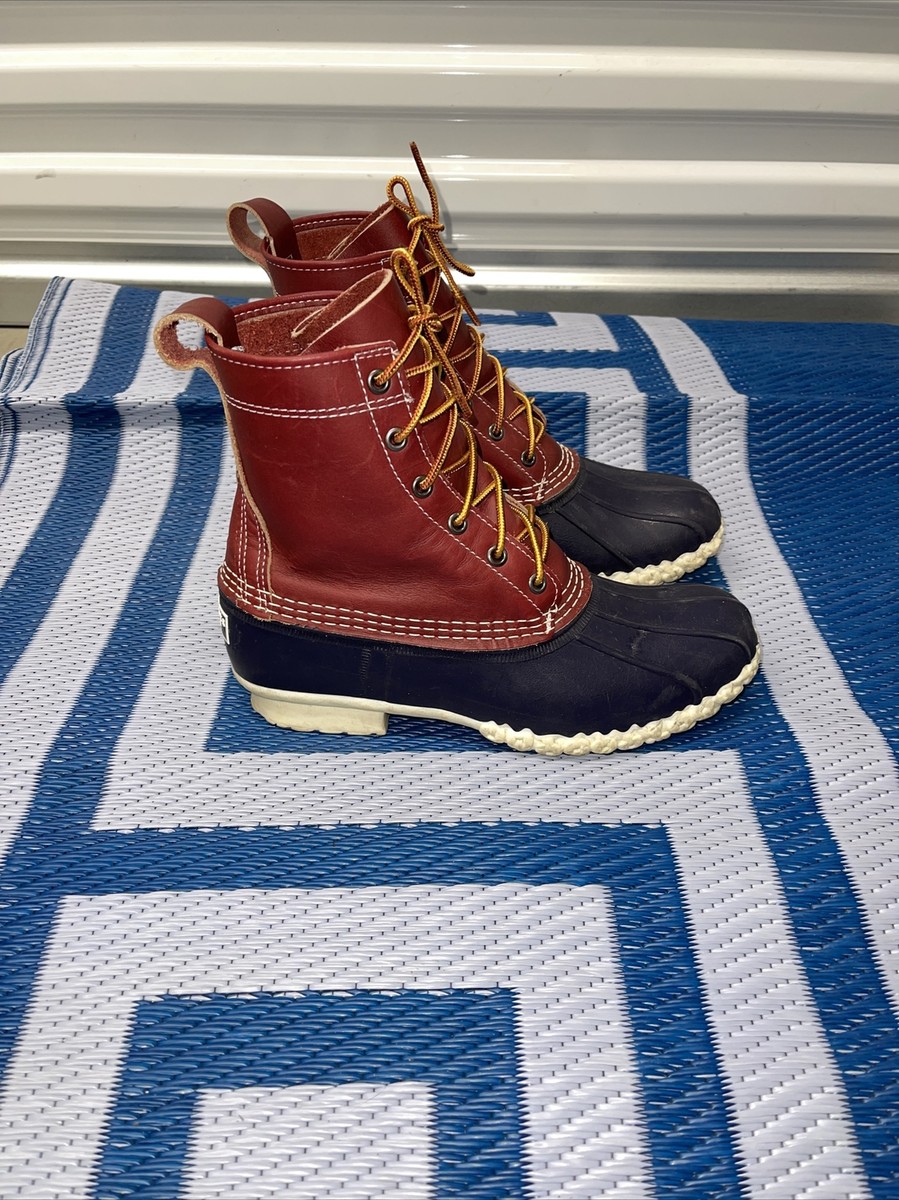 L. L. Bean Red and Navy Duck Shoes L. L. Bean Launches New Duck Boot Styles main image 4