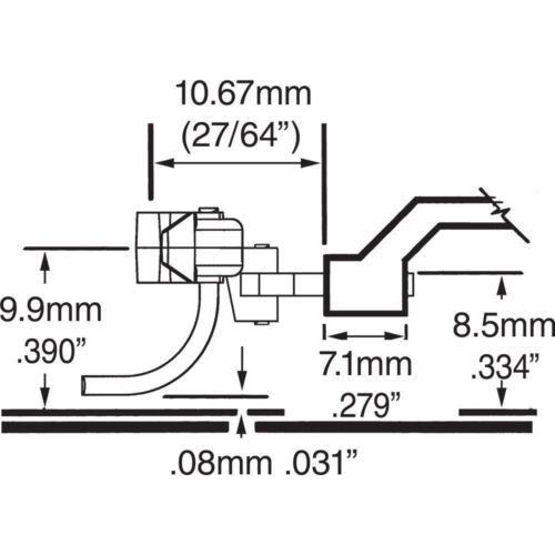 Kadee HO scale #19 European NEM Long (10.67mm) magne-matic coupler ~ 2 Pair New - Picture 3 of 4
