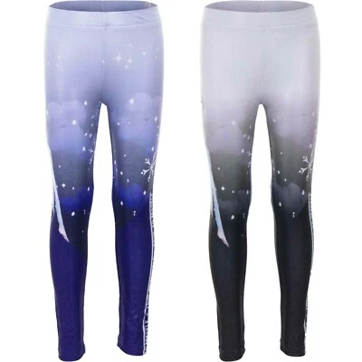 Eiskönigin Leggins in 2 Varianten Frozen Disney Größe: 98/104 110/116 122/128