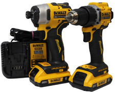 DeWalt 20V Brushless 1/4" Cordless Impact Driver DCF809, Drill Driver DCD794 1/2