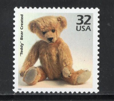 3182k * TEDDY BEAR CREATED ** U.S. Postage Stamp MNH * CELEBRATE THE CENTURY