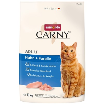Animonda Carny Adult Dry Food Chicken & Trout 2 X 10 Kg
