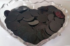 100 x 25mm Large Round Loose PVC Prismatic Sequins Flat Art  Sewing Trim Costume