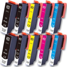 10 cartucce stampante per Epson Expression Premium XP820 XP810 XP800 XP720 XP710