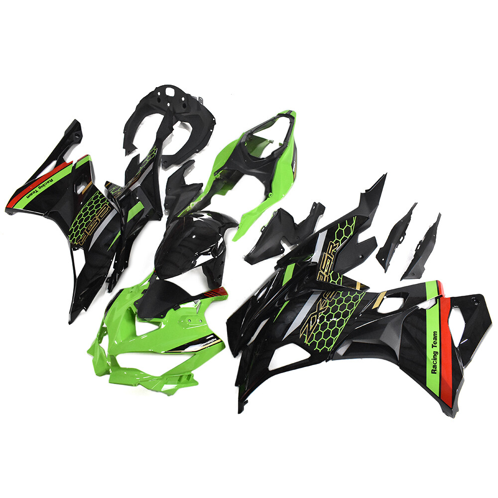 Green Black Fairings For Kawasaki ZX-25R ZX-4RR 2020-2023 21 Green Black Fairings For Kawasaki ZX-25R ZX-4RR 2020-2023 21