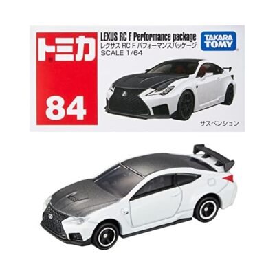 Tomica No.84 Lexus RC F Performance Package (Box) 15666 Maßstab 1:64 Black&Wh...