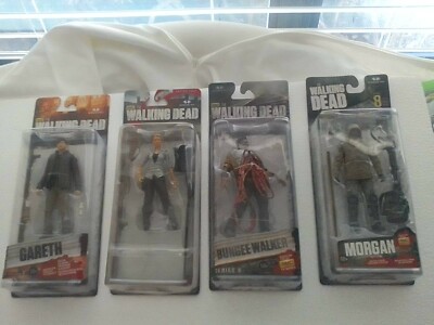 Mcfarlane Toys AMC The Walking Dead Morgan Andrea Bungee Walker Gareth Action...
