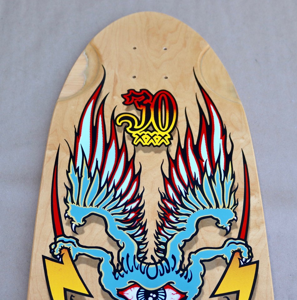 Skateboard Designarium édition Ultra-limitée – Natas Kaupas X Wes Humpston