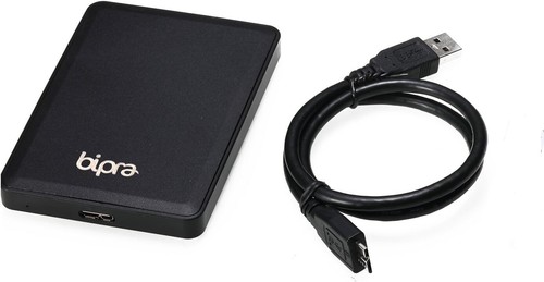 Bipra S3 2,5 pollici USB 3.0 Fat32 disco rigido esterno portatile - nero (personale - Foto 6 di 7