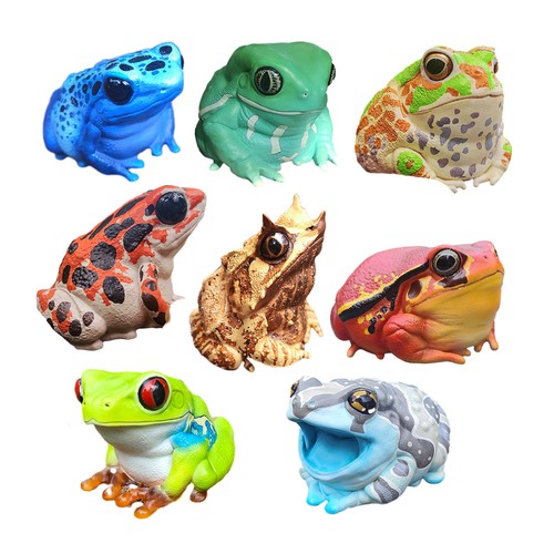 Animal Cuerpo Celestial 20 Rana Caja Ciega Figura Agalychnis callidryas Figura Resina - Imagen 2 de 35