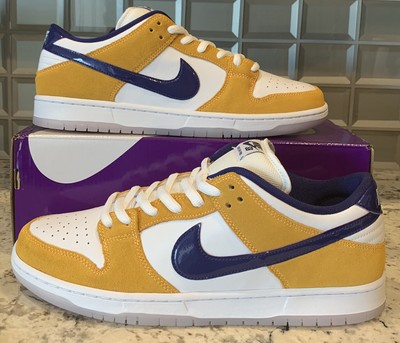 nike sb dunk low lakers