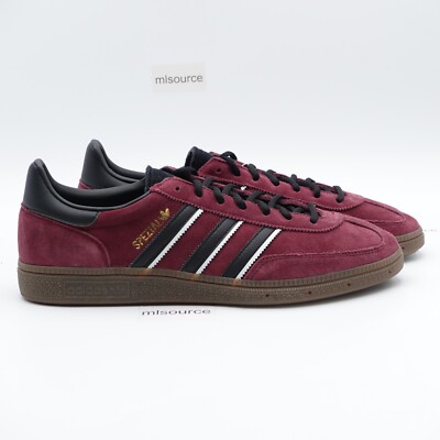 Size 9.5 - adidas Handball Spezial Maroon Black for sale