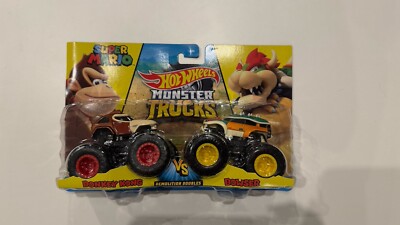 Hot Wheels Monster Trucks Donkey Kong vs. Bowser
