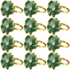 Flower Napkin Rings Nonrust Elegant Napkin Holders For Paper Napkins And Table C
