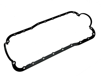 #ad Ford Oil Pan Gasket Rubber Small Block SBF 260 289 302 5.0L V8 Steel Core Black $32.94