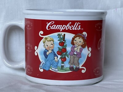 Vintage Campbells  Soup KIDS M'M! M'M! Tomato Coffee Mug Cup Bowl 18 OZ 2002