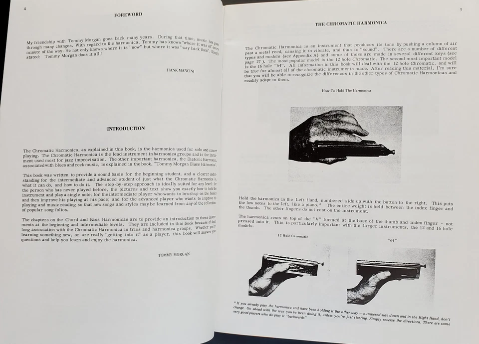 Chromatic Harmonica For Beginners Professionals Lesson Song Music Book - Image 3 of 4
