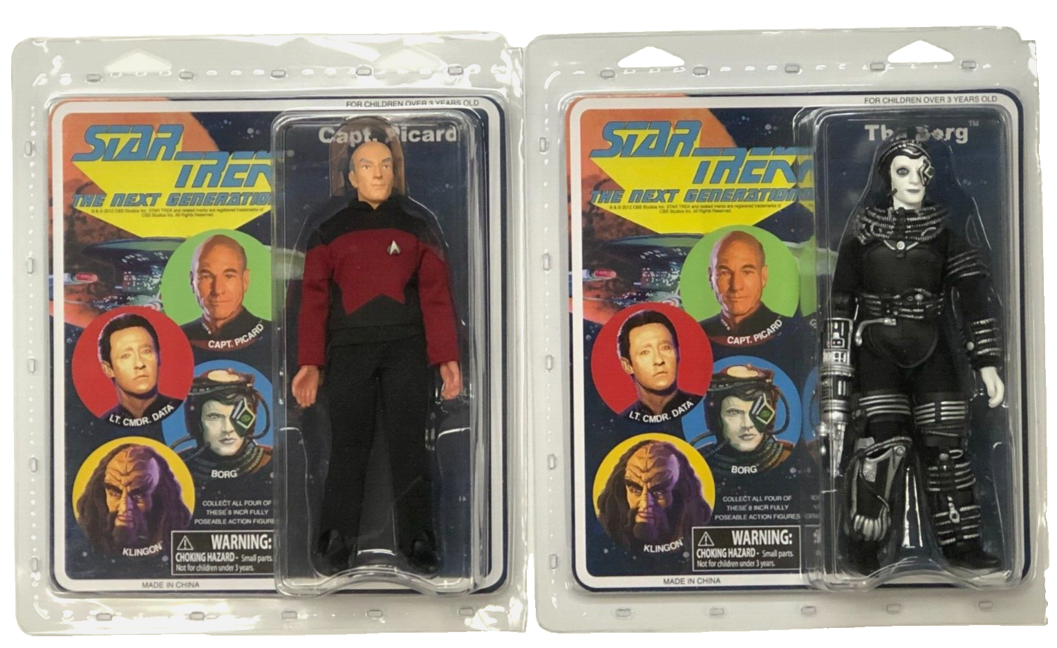 STAR TREK TV Series EMCE MEGO 8 inch Action Figure - CAPTAIN PICARD ...