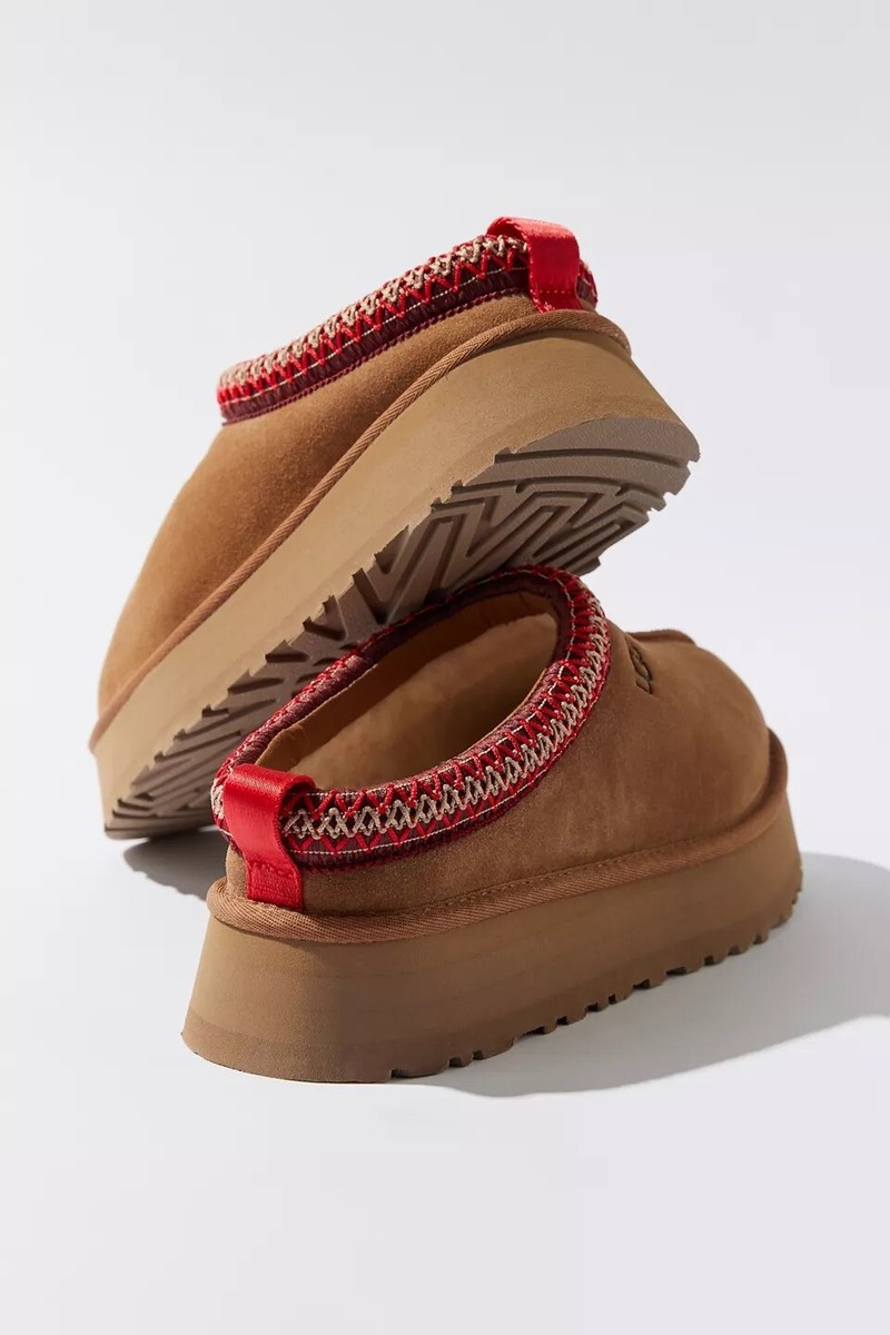 New w Box Women's UGG Brand Platform Tazz Slippers Shoes