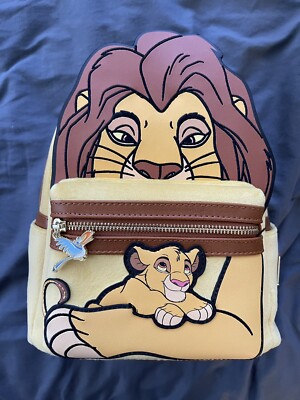 Mufasa and Simba Loungefly Loungefly Disney Lion King Mufasa and Simba Cosplay Shoulder  main image 3