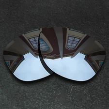 Silver Replacement Lenses For-Oakley Stringer OO9315 Polarized&Anti-Scratch