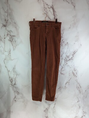 Lucky Brand Pant Womens 26 Mid Rise Sofia Skinny Jeans Brown