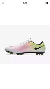 nike mercurial vapor x red yellow