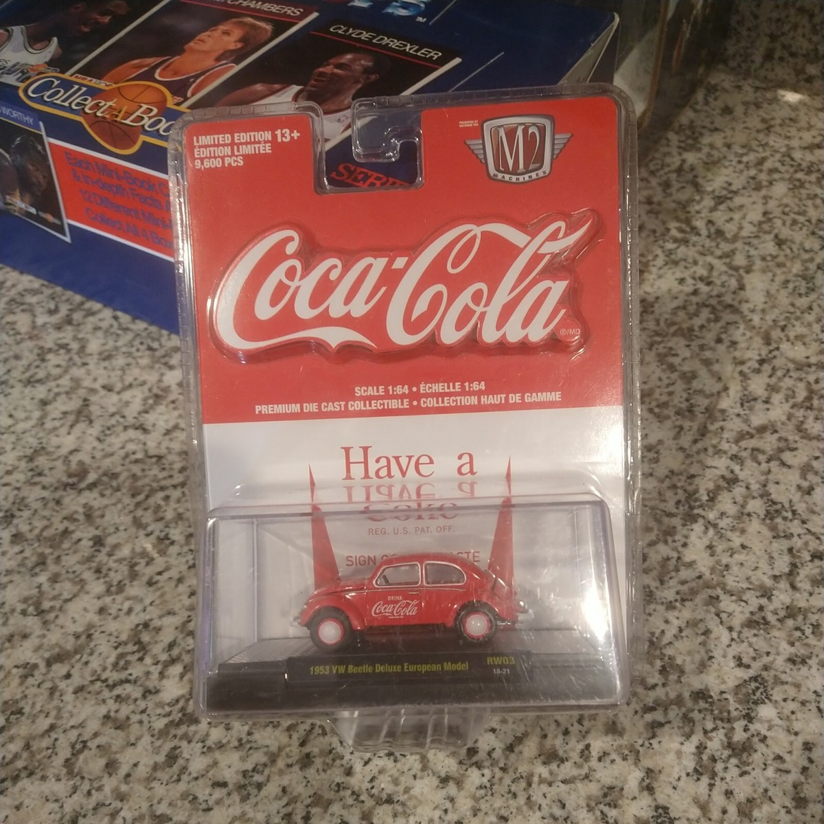 Coca-Cola 1953 VW BEETLE DELUXE EUROPEAN MODEL ∞red bug✨M2