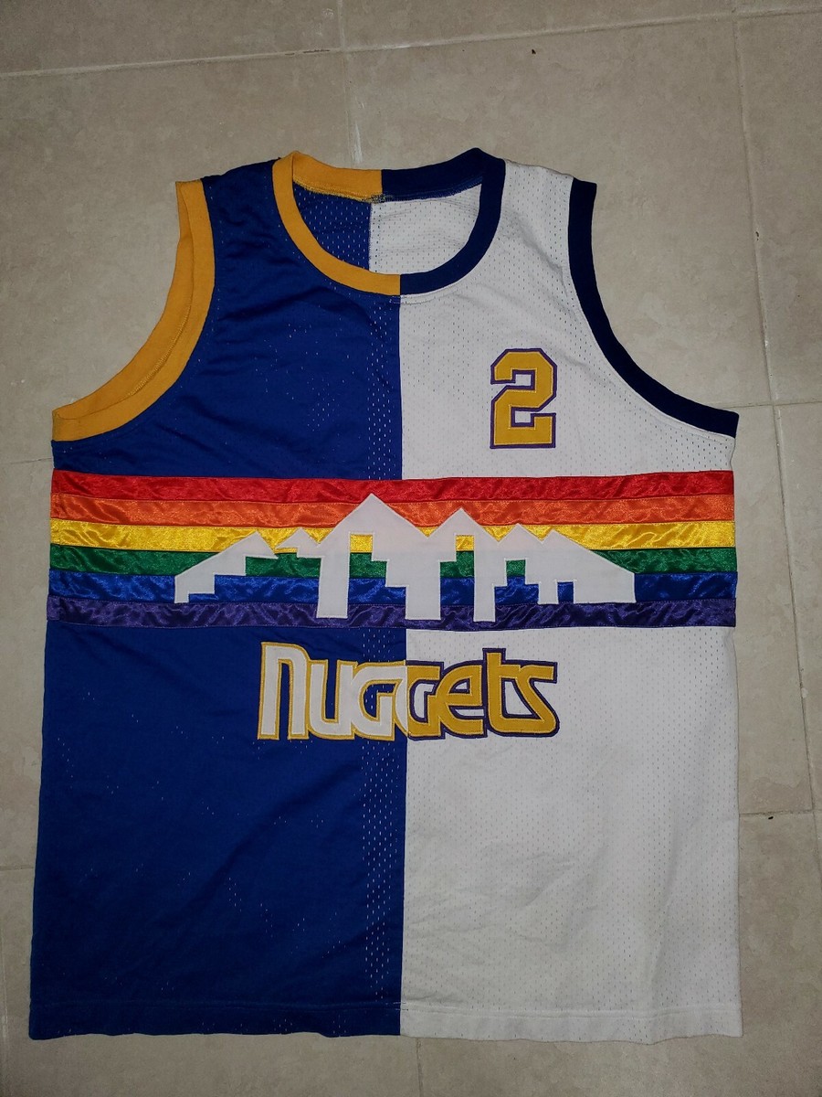 Nuggets 1987-88 ENGLISH ジャージ Mitchell & Ness Denver Nuggets Alex English jersey 1987-88
