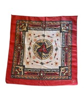 Vintage Wamcraft Bandana Handkerchief Native American Southwest Tribal USA READ