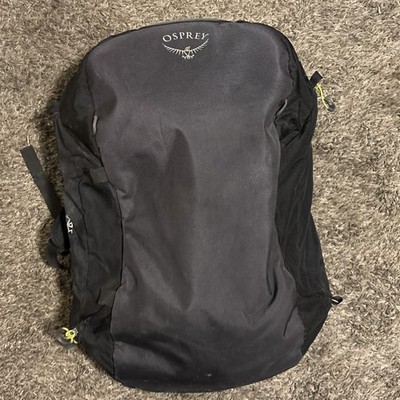 Osprey Farpoint 40L Travel Backpack Gray Yellow Multi Pockets Duffle Outdoor