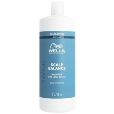 Wella Invigo Scalp Balance Oily Scalp Shampoo 1000ml + Free Pump