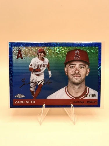 Zach Neto 2025 Topps Chrome Zach Neto #62 Refractor