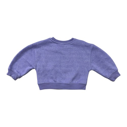 Disney 100 Mickey & Friends Graphic Sparkle Crewneck Sweatshirt Girls Size 3 - Picture 2 of 10