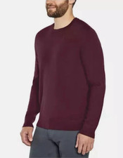 Banana Republic Men’s 100% Merino Wool Crew Neck Sweater Dark Red Size M