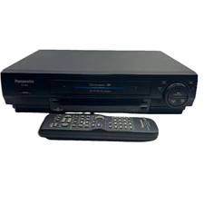 Panasonic Omnivision PV-4663 VHS VCR Player Recorder Hi-Fi Stereo Tested 