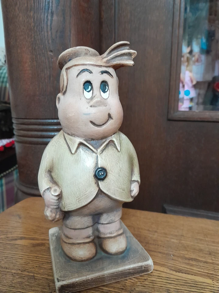 Amerikanische Keramik Statue Vintage 50er Cartoon Tubby Tompkins Marjorie Henderson 