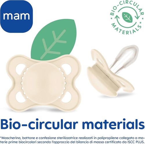 MAM Original Night Ciuccio Luminoso in Set da 2, in Silicone SkinSoft con Custod - Foto 6 di 6