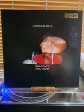 Joni Mitchell, Shadows And Light, 1980 1st Asylum Dbl Live PROMO, VG+/G+-VG