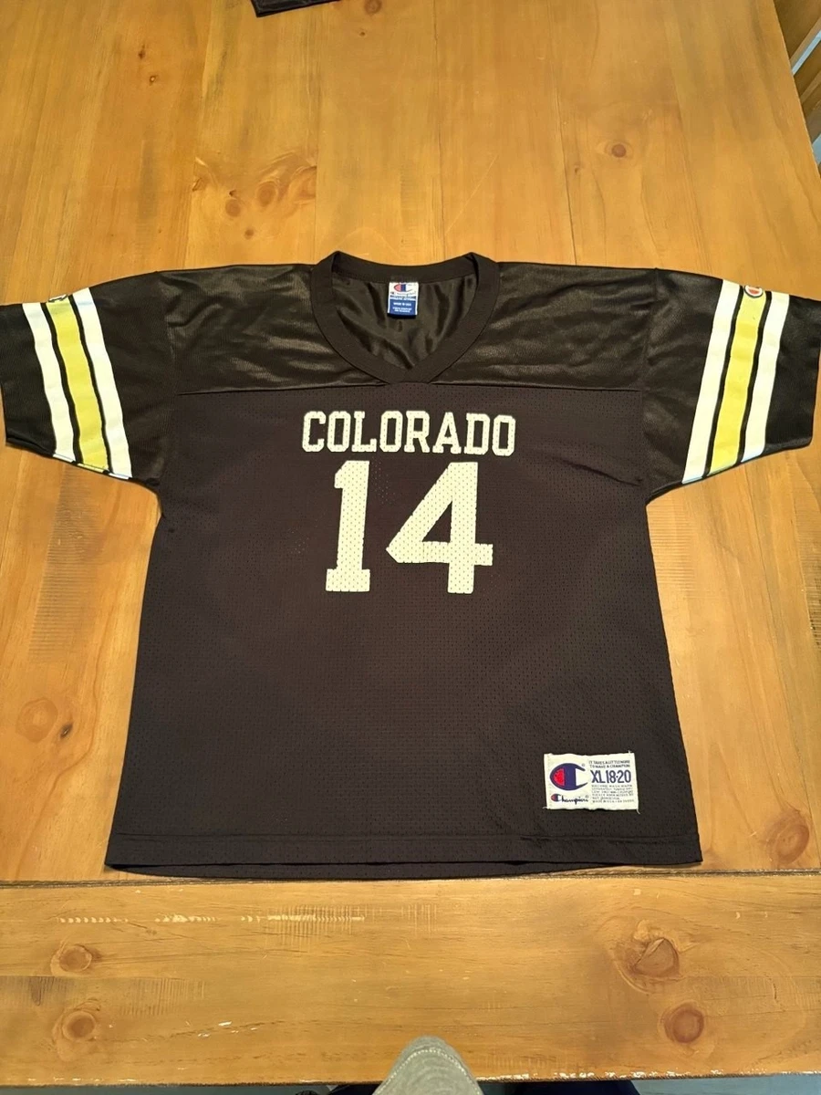 Univ of Colorado Buffs Mサイズ アメフトジャージ Univ of Colorado