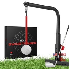 Golf Swing Trainer - Durable Iron Practice Golf Swing Training Aid - Golf