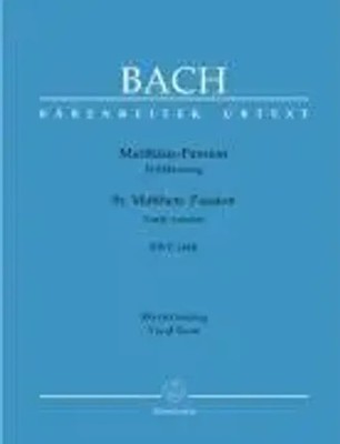 St. Matthew Passion - Early Version BWV 244B | Text Deutsch-Englisch | Deutsch