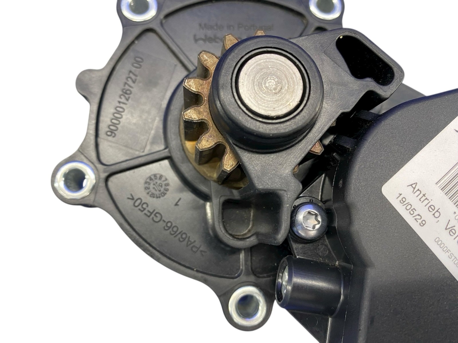 2018-2023 MCLAREN 720S REAR LEFT LEFTHAND CONVERTIBLE TOP MOTOR UNIT 90000007699