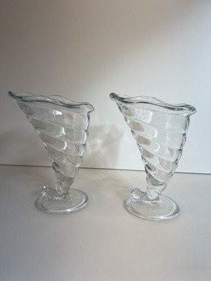 2er Set Bormioli Rocco Dessertglas Füllhorn, Made in Italy